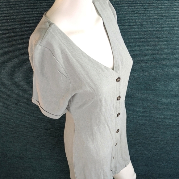 One ❤️ Clothing Rayon/Linen Mini-dress - Picture 7 of 9